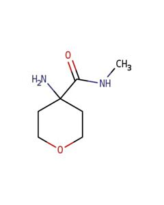 Astatech 4-AMINO-N-METHYLTETRAHYDRO-2H-PYRAN-4-CARBOXAMIDE; 5G; Purity 95%; MDL-MFCD24172254